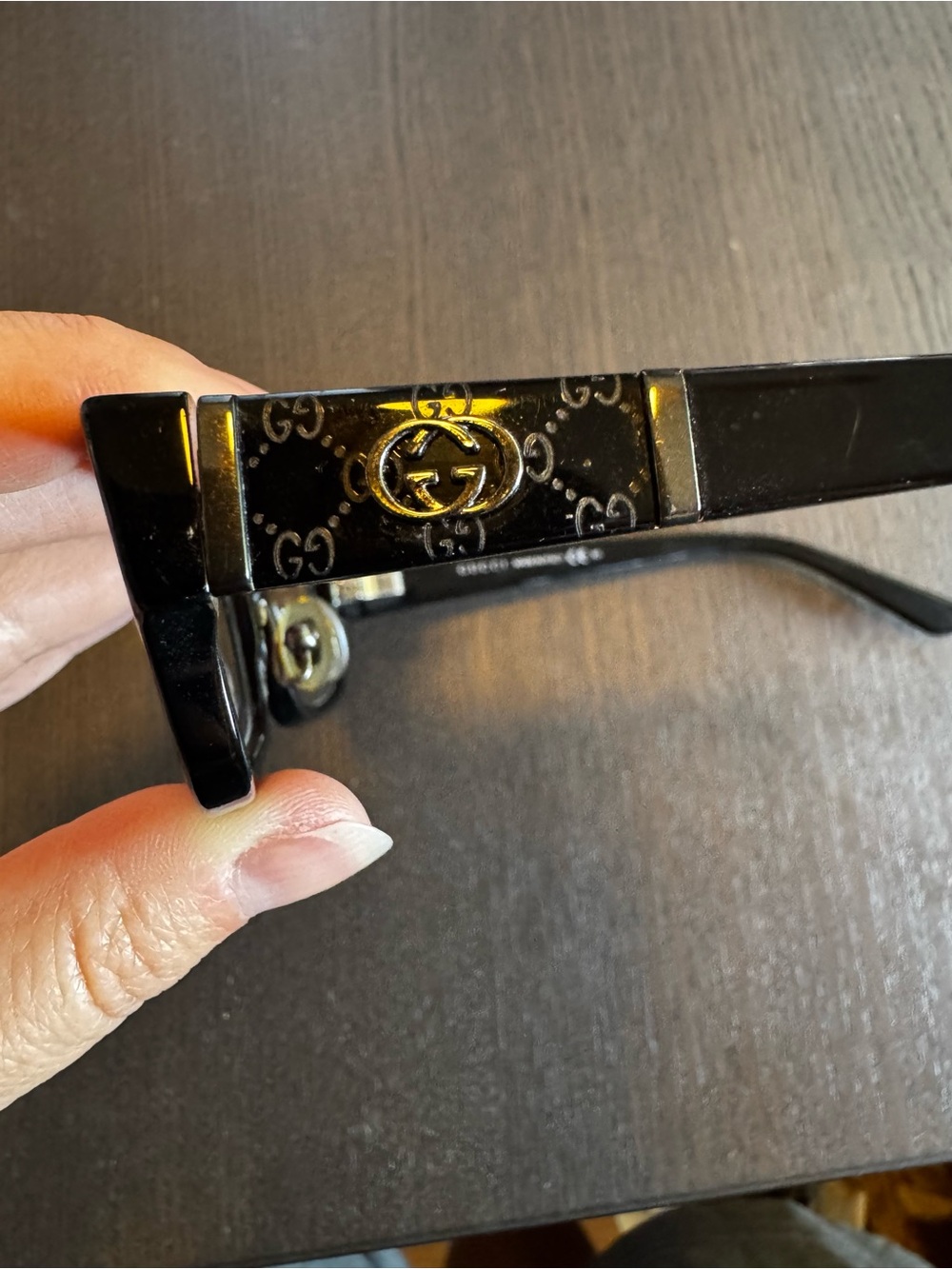 Gucci GG 3526/U/F Black Designer Eyeglass Frames w/ Case - Picture 3 of 7
